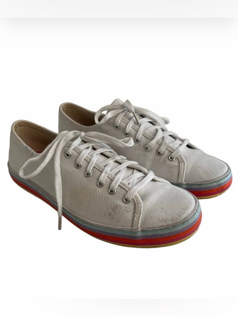 Kate Spade Keds "Kickstart" Rainbow Sneaker 7